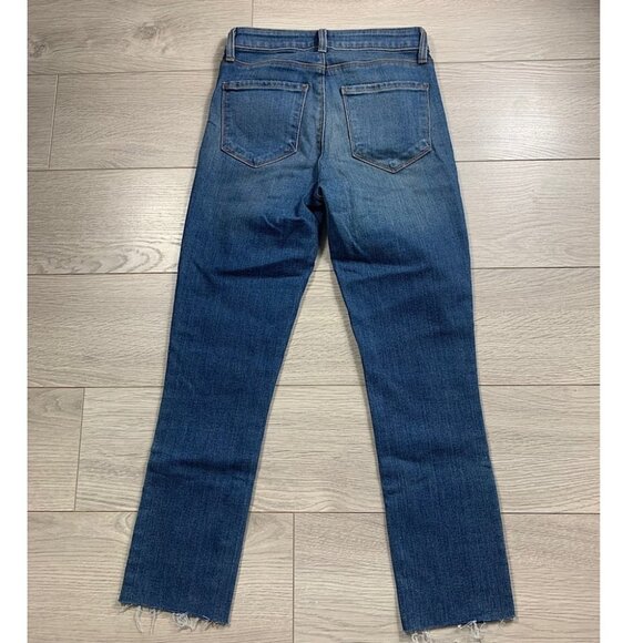 L’AGENCE Tilly Slim Straight Raw Hem Premier Jeans - Picture 4 of 16